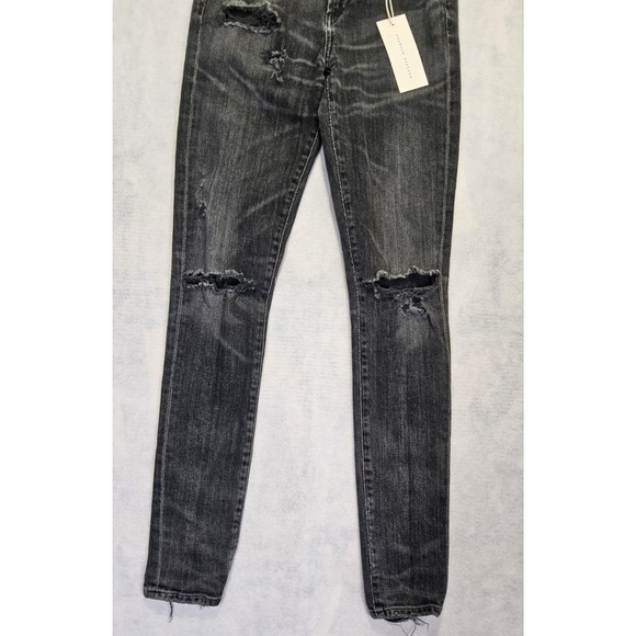 Citizens‎ of Humanity Jeans Sz 24 Womens Rocket High Rise Skinny Distressed New - Picture 2 of 9